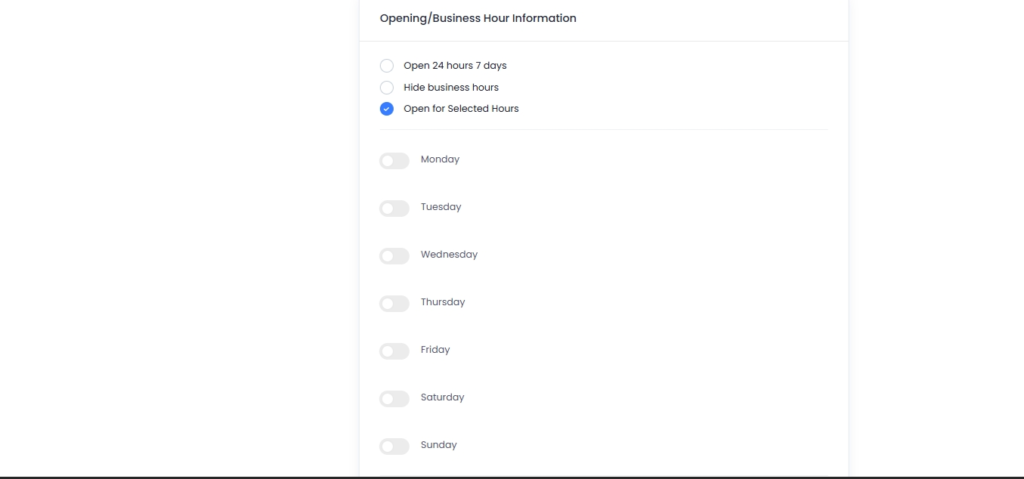 5 - How to add your business hours on Net Circle